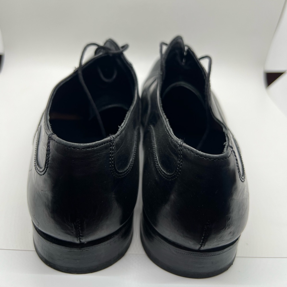 Russell & Bromley Black Leather Cumulus Toe Cap Leather Oxfords Men’s Size 10.5 - Picture 5 of 10